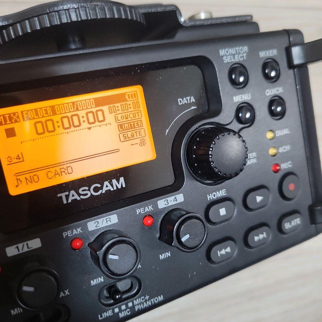 TASCAM DR-60D MKⅡ動画撮影用4トラックオーディオレコーダー