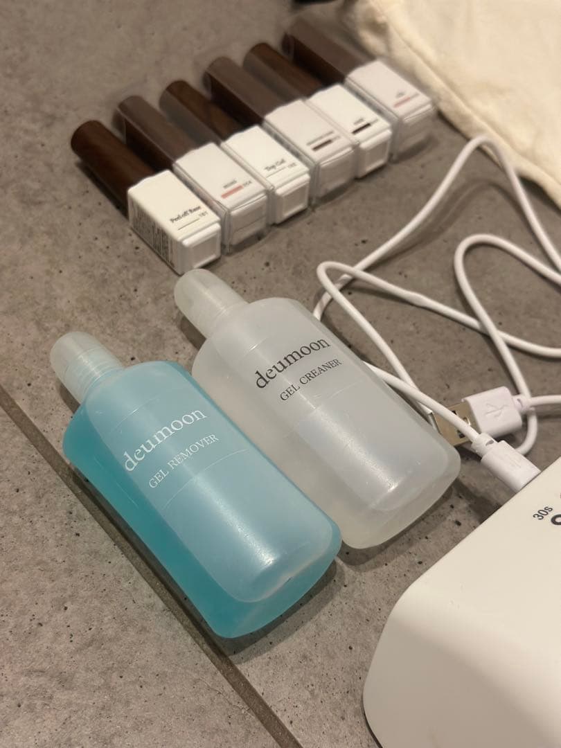 deumoonジェルネイルセット LEDライト付き セルフネイル