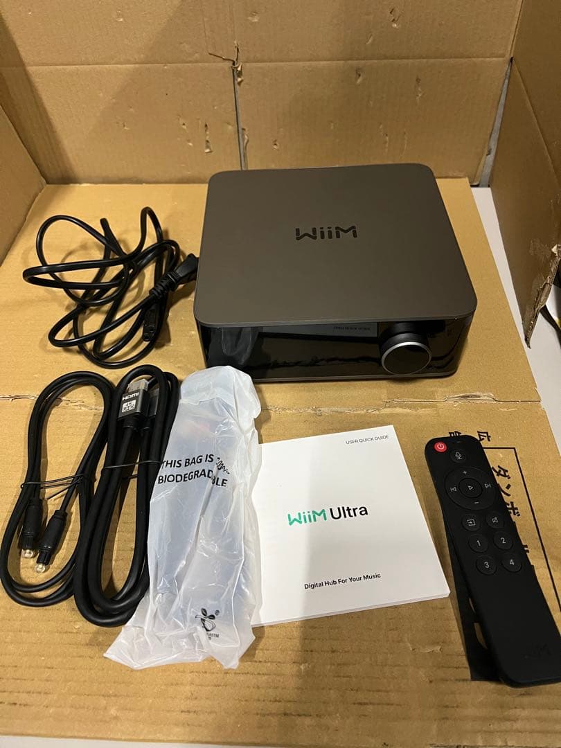 WiiM Ultra 音楽ストリーマー＆デジタルプリアンプ