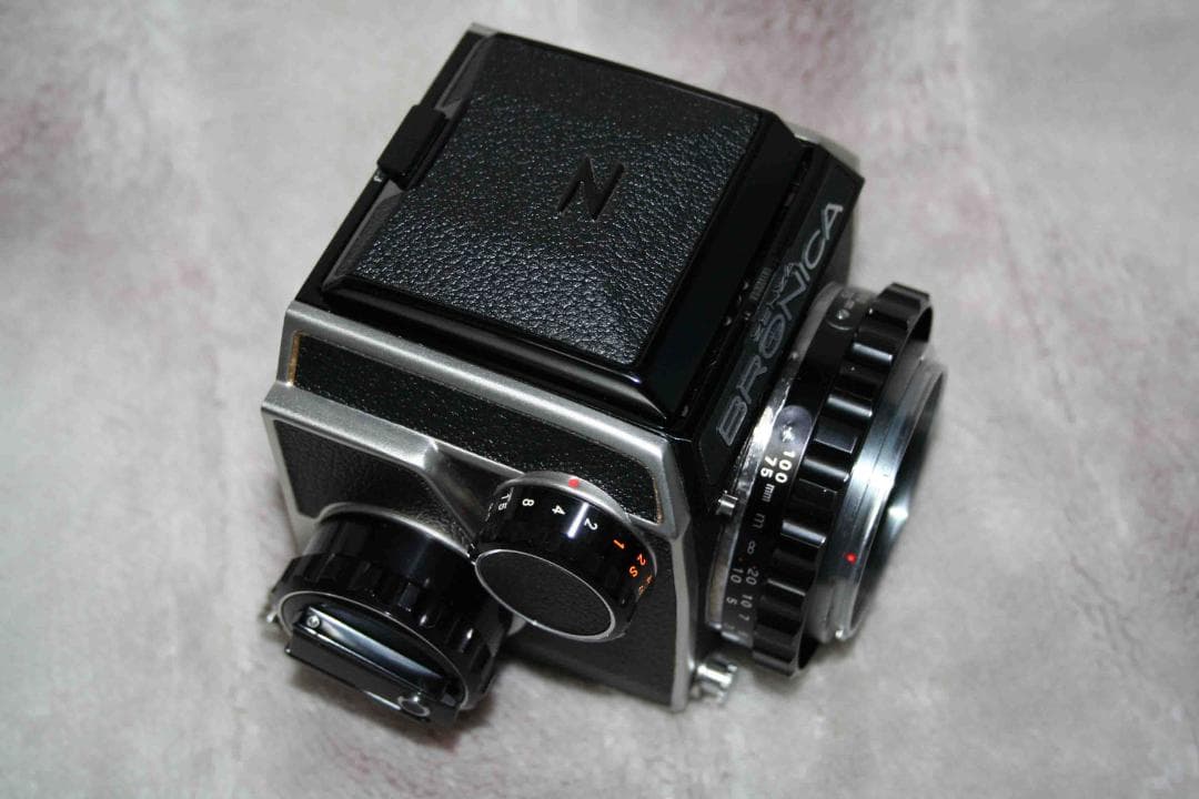 ZENZA BRONICA EC＆NikkorF50mm、美品、取説付