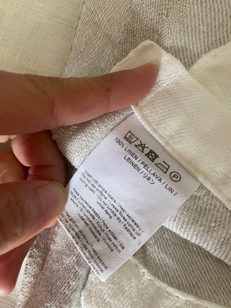 ラプアン カンクリさんのUSVA マルチユースタオル linen white