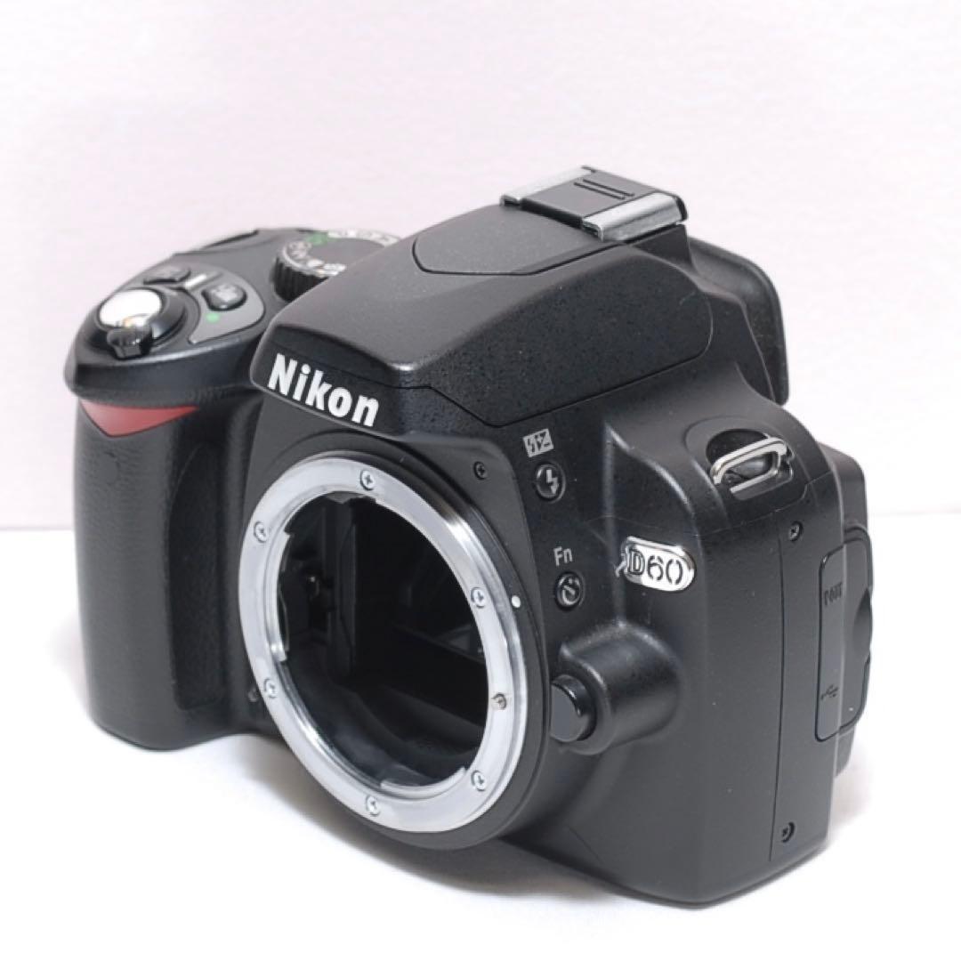 ✨初心者様向け✨Nikon D60✨ シングルレンズ✨おまけ多数✨スマホ転送◎