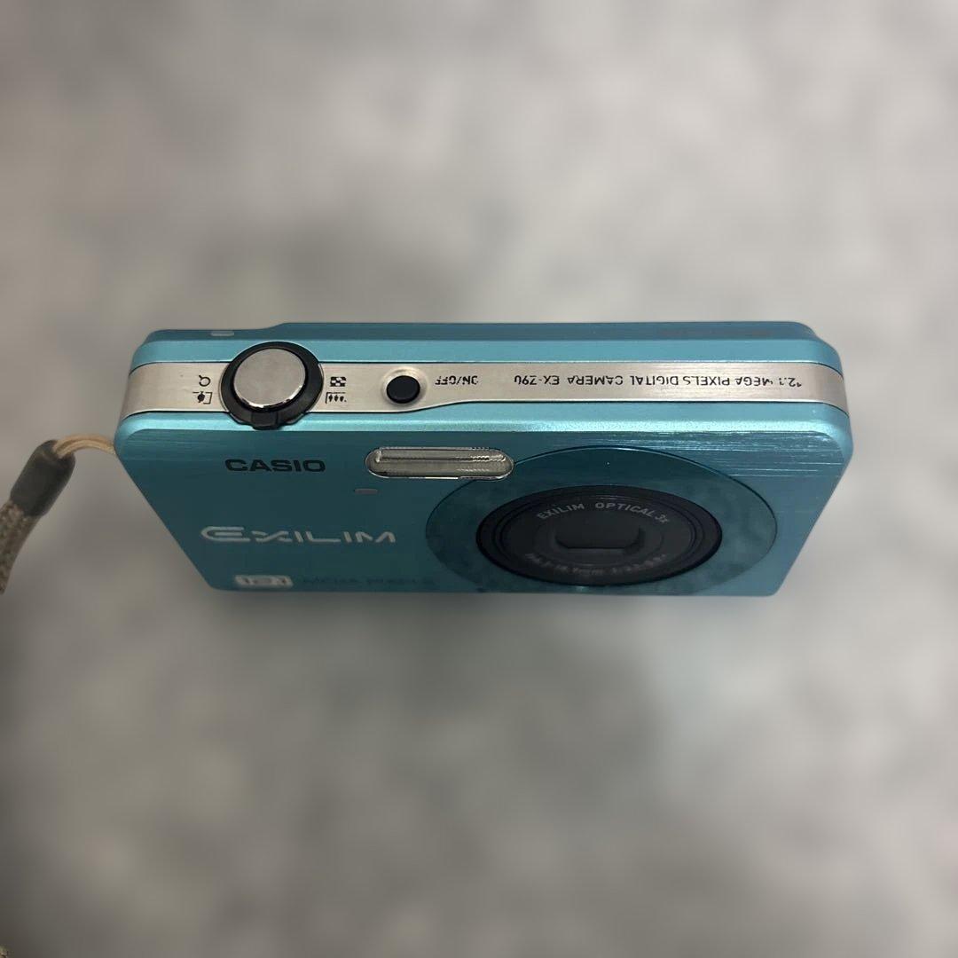 【美品】 カシオ　CASIO EXILIM EX-Z90 ブルー
