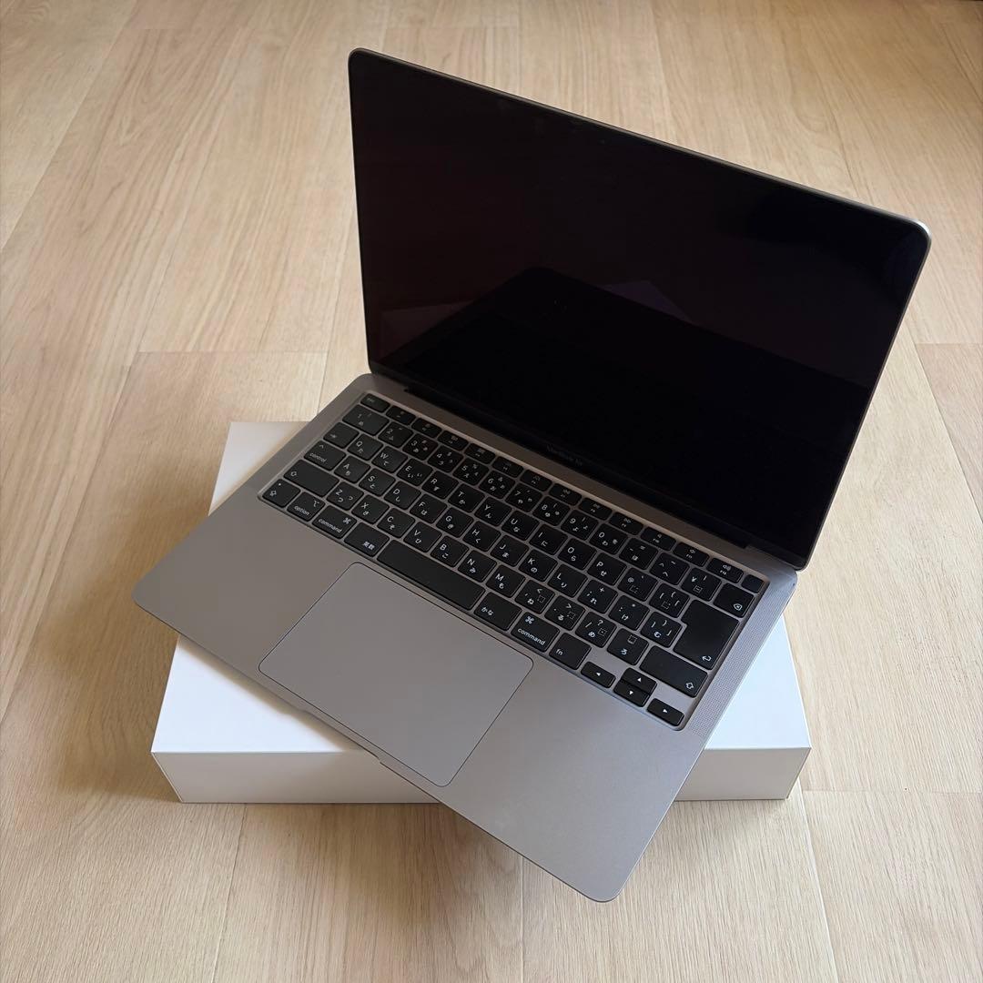 【美品】MacBookAir 2020 Intel i5 グレー 充電250回