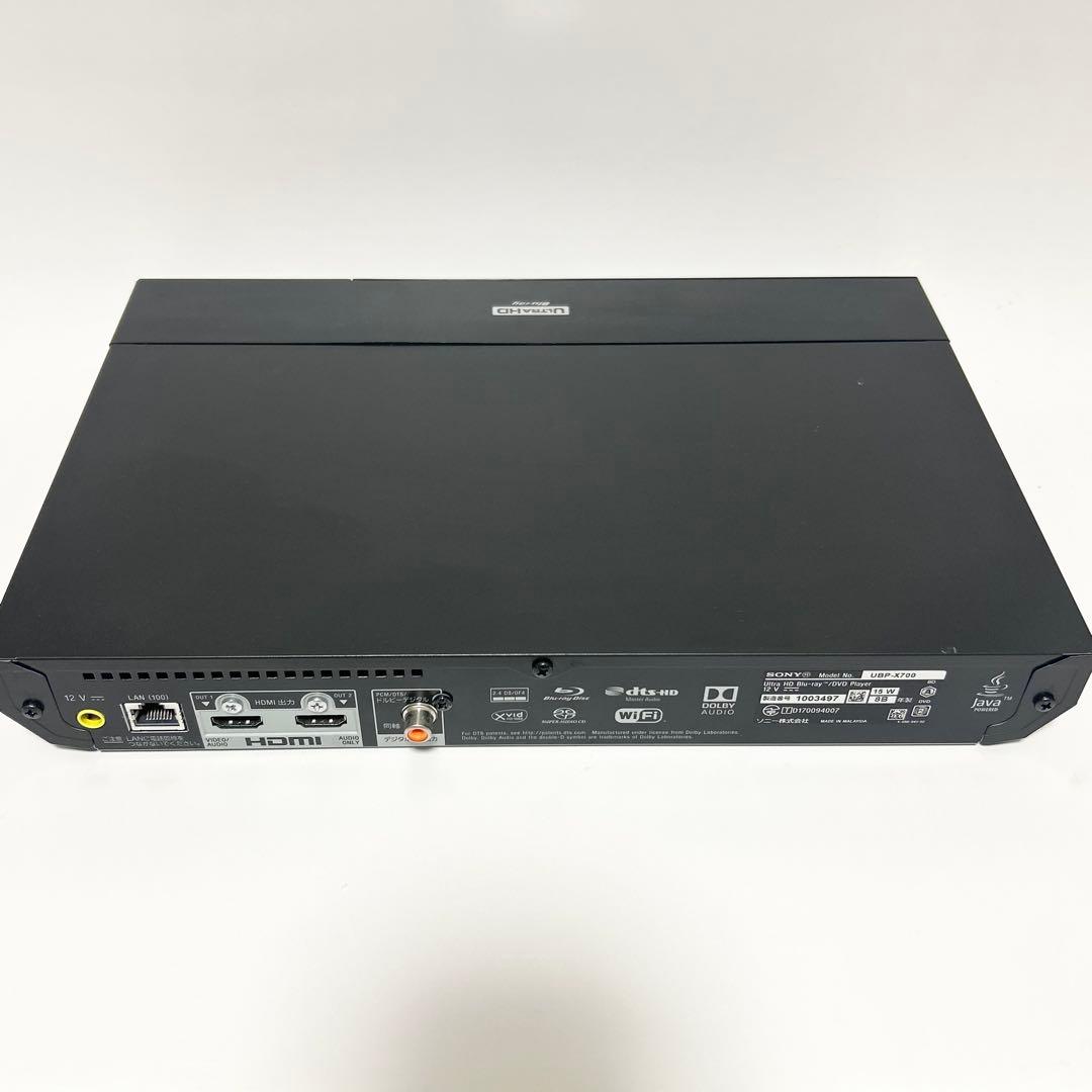 SONY Blu-ray プレイヤー UBP-X700 ブルーレイ