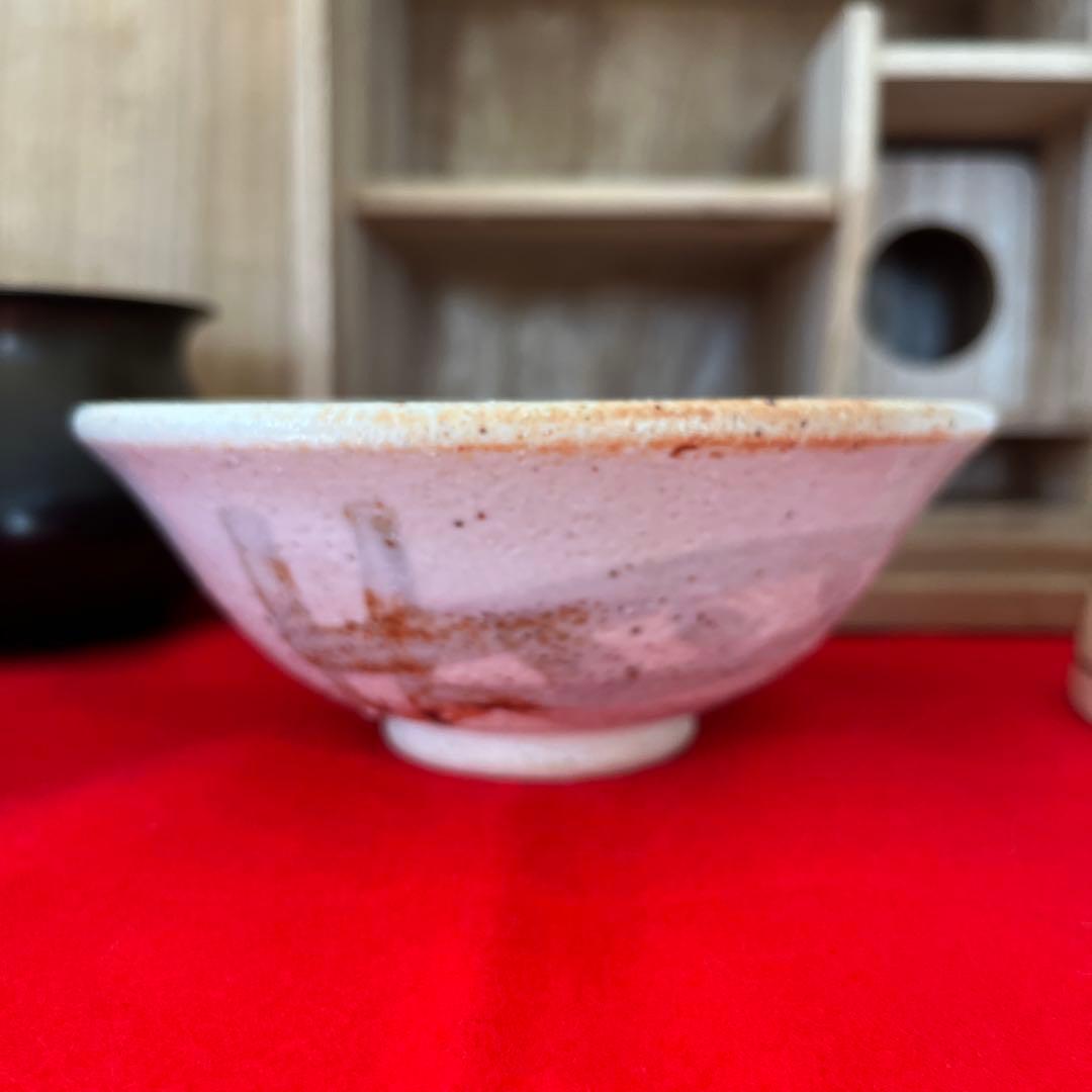茶道具セット 木箱入り 棗 抹茶椀 水指 建水 茶杓 茶筅 短冊箱　お花見