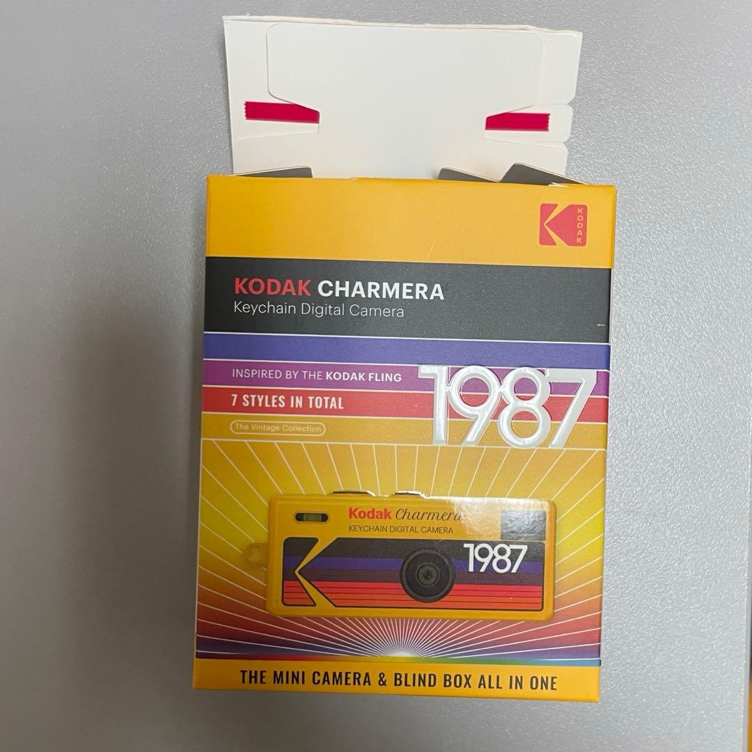 Kodak Charmera キーチェーンデジタルカメラ　黄　イエロー