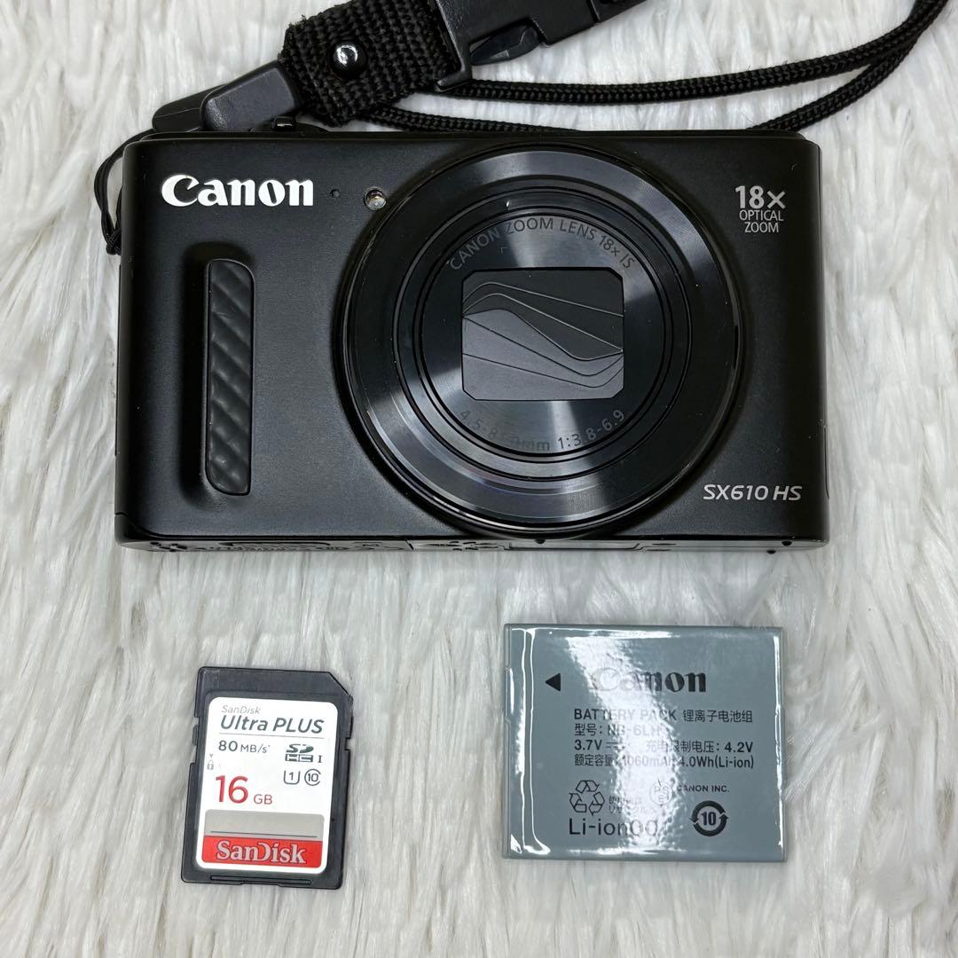 Canon PowerShot SX610HS PC2191 コンデジ　動作品