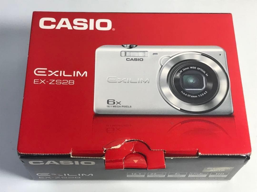 デジタルカメラ CASIO EXILIM EX-ZS28