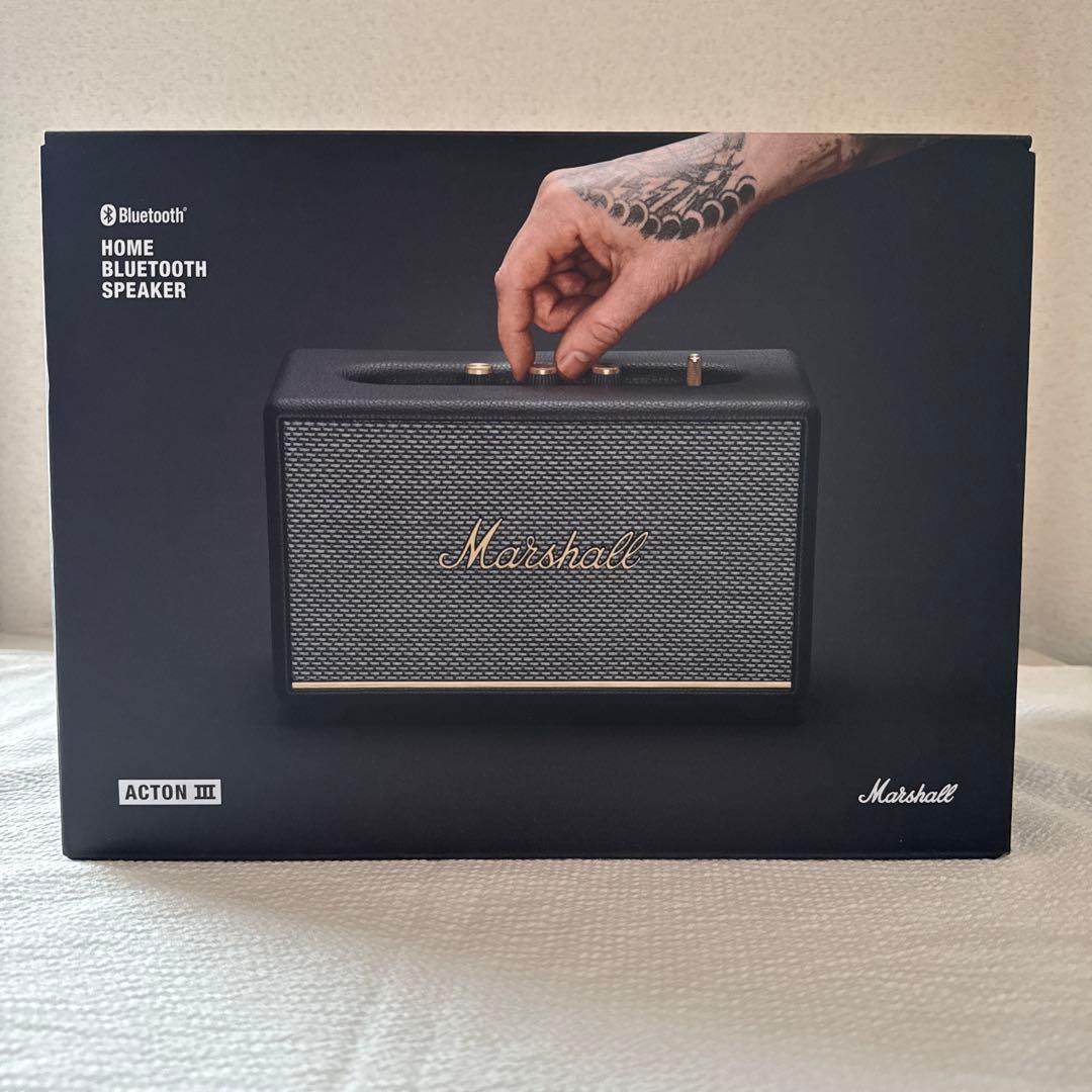 【新品未使用】Marshall ACTON III Bluetoothスピーカー