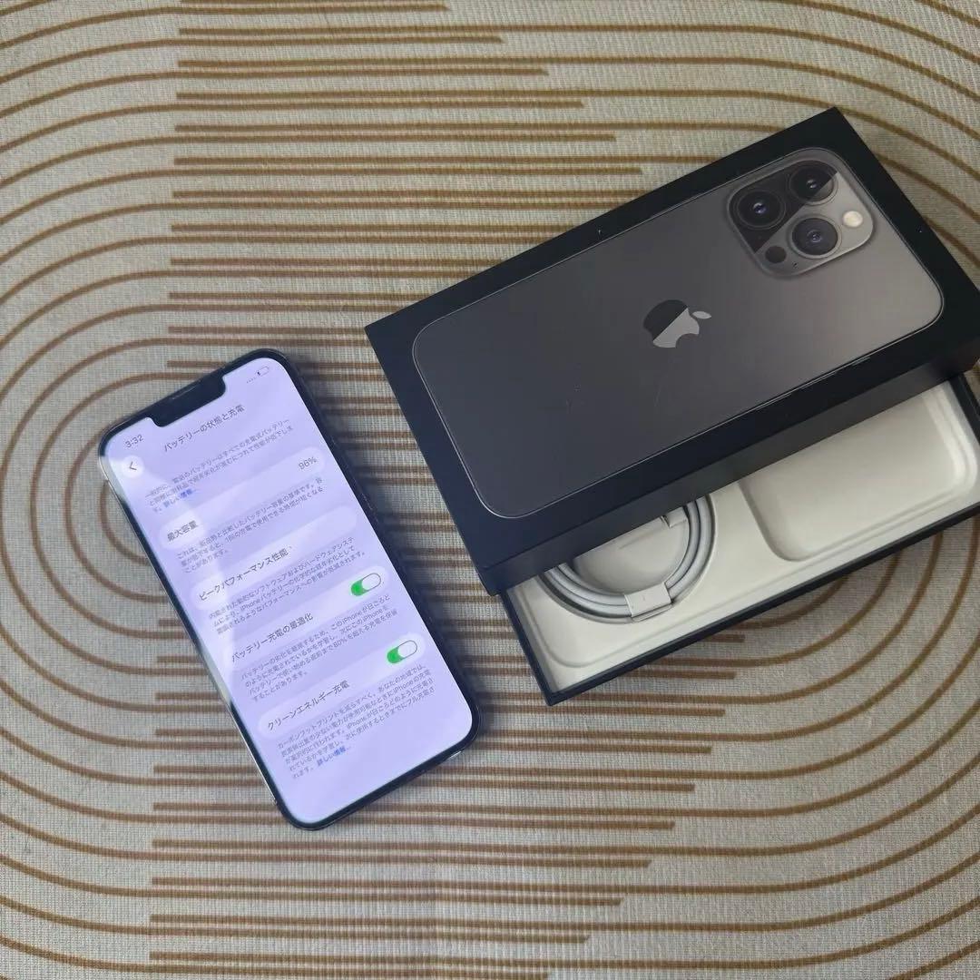 【極美品】iPhone 13 Pro｜SIMフリー｜128GB｜バッテリー96%