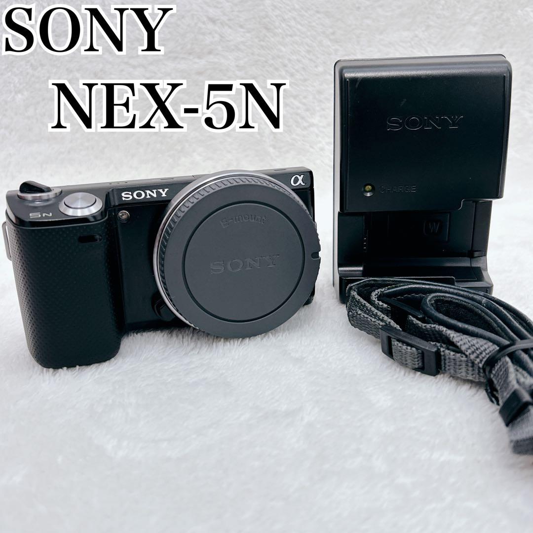 SONY NEX-5N カメラ 充電器付き 通電確認 バッテリー ミラーレス