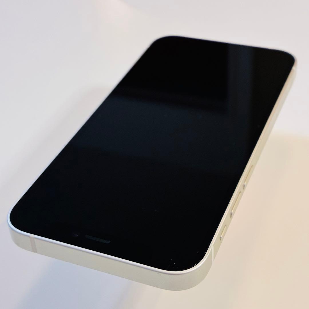 【美品】iPhone12 mini 128GB ホワイト docomo 最軽量