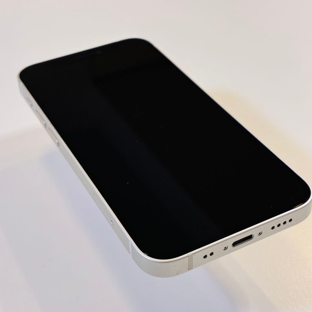 【美品】iPhone12 mini 128GB ホワイト docomo 最軽量