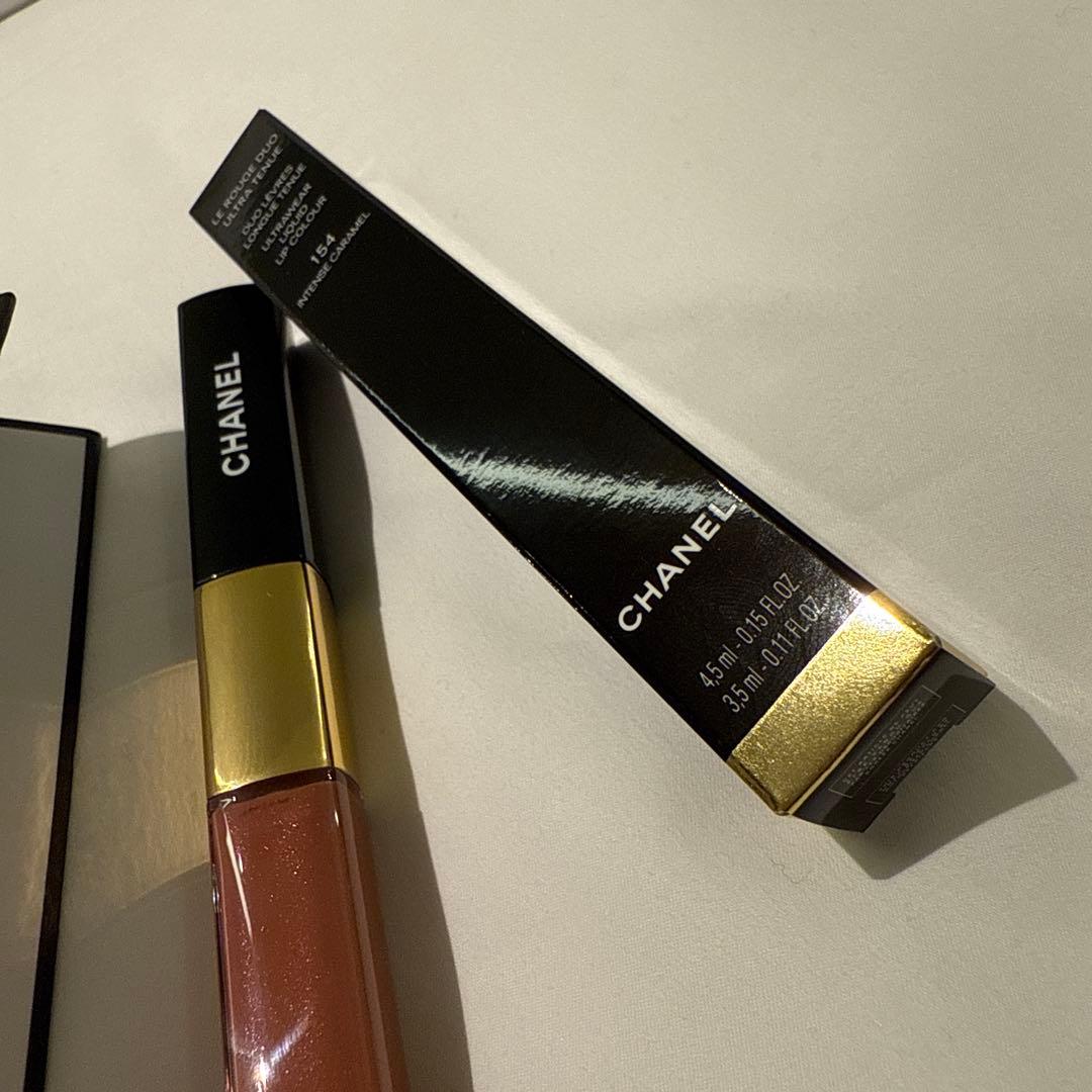 CHANEL新品未使用 LE ROUGE DUO ULTRA TENUE 154
