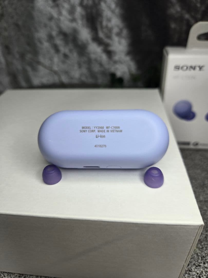 【美品】SONY WF-C700N ワイヤレスノイズキャンセリングイヤホン
