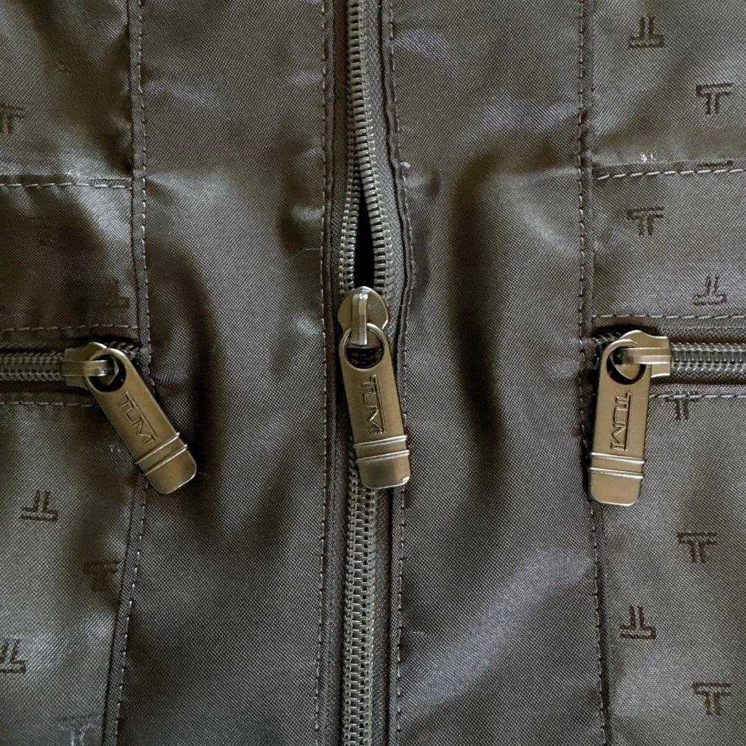 希少✨ 【TUMI】92130D4 レザーガーメントケース 衣類ケース ブラック