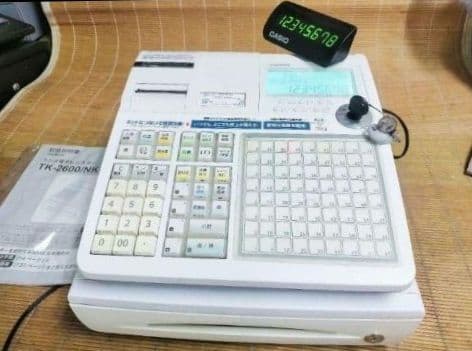 カシオレジスター　TK-2600/NK2000　設定無料　高性能　260401