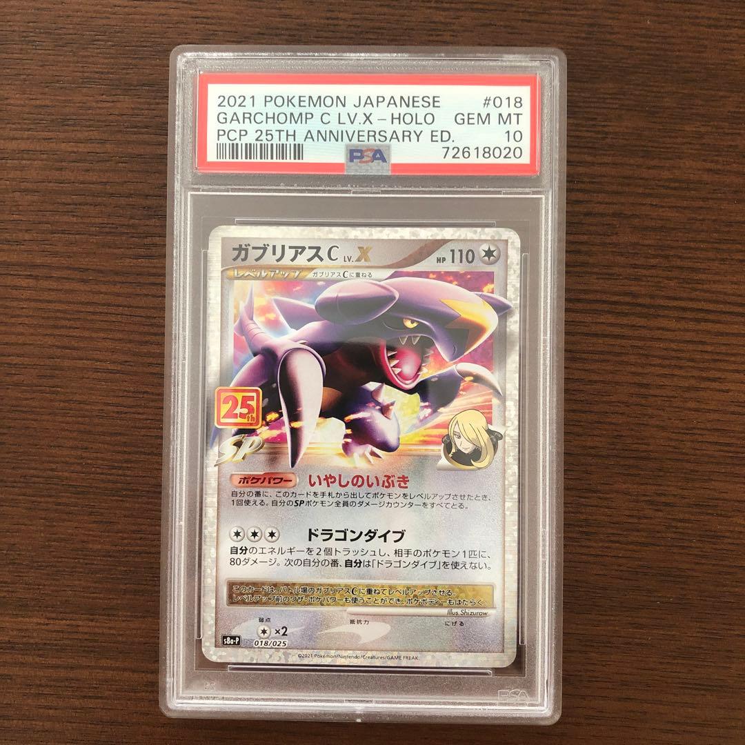 ガブリアスC LV.X-HOLO 2021 PSA10