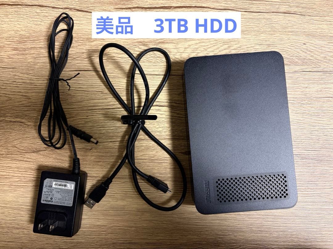 BUFFALO USB3.0 外付け3TB HD-LC3.0U3
