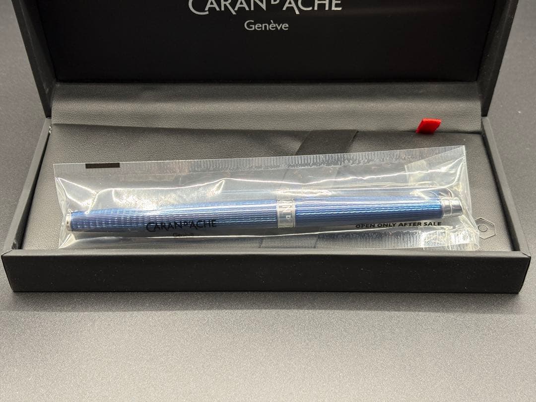 CARAN D'ACHE カランダッシュ 万年筆 レマンスリム B（太字）