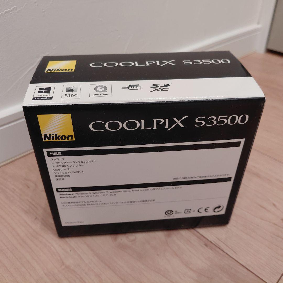 Nikon COOLPIX S3500　ニコンデジタルカメラ
