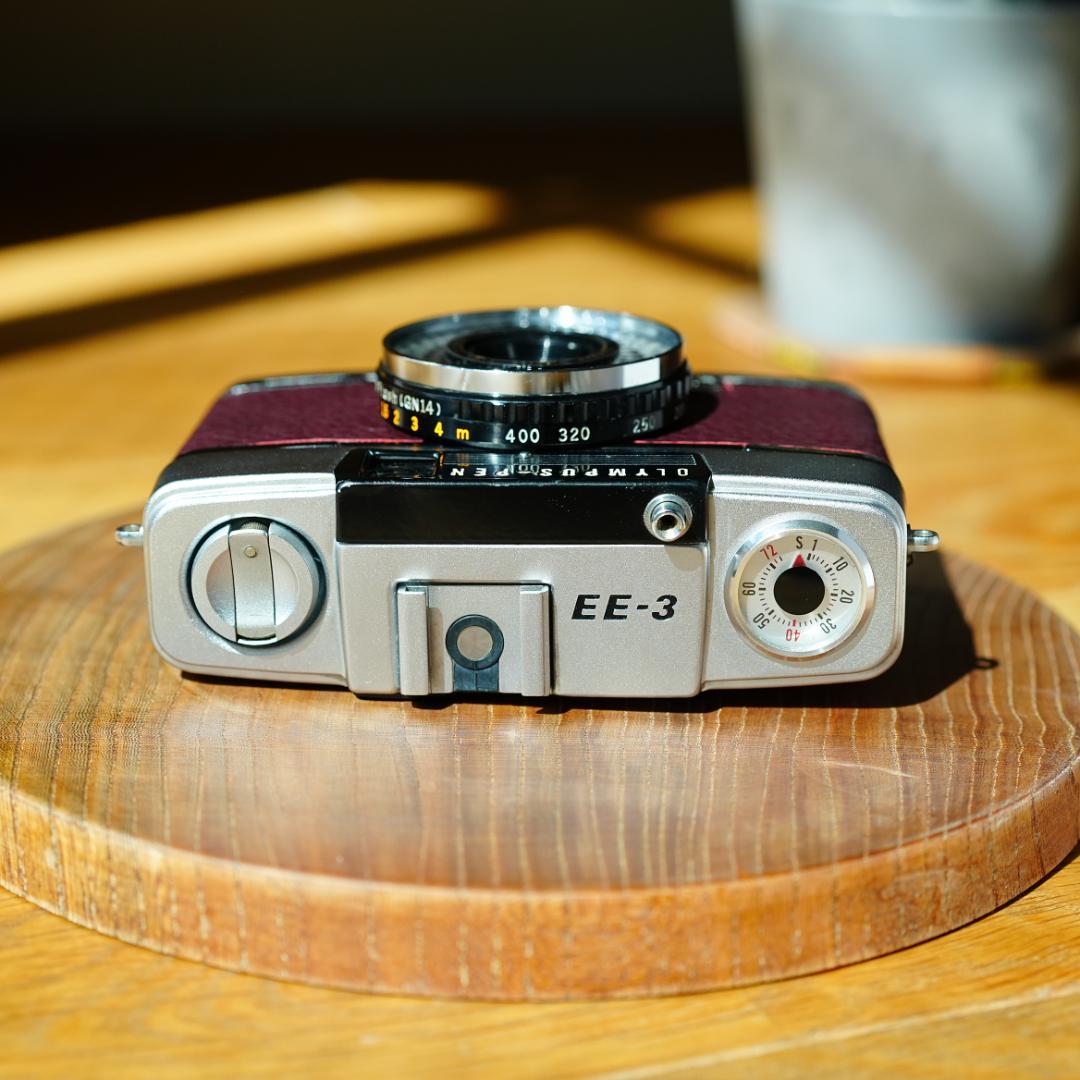 OLYMPUS PEN EE-3 バーガンディレッド【整備済完動品】