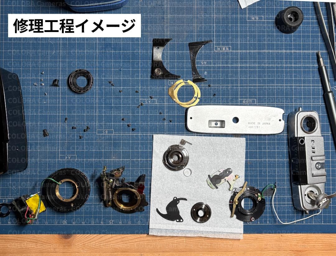 OLYMPUS PEN EE-3 バーガンディレッド【整備済完動品】