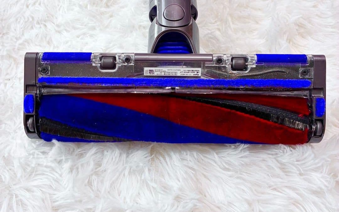 Dyson 純正ｖ12ｓ掃除機 回転ブラシ 赤と青