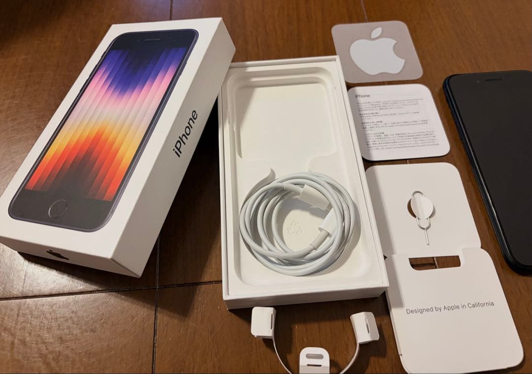 スマートフォン本体 Apple iPhone SE 3 Midnight 128GB