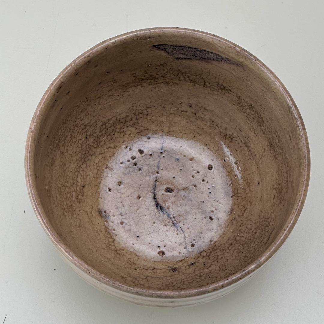 絵唐津 茶碗 仕覆付 共箱 茶道具 江戸時代 骨董品 アンティーク