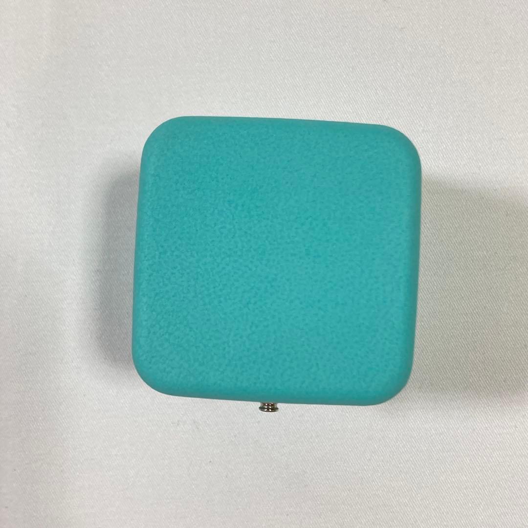 極美品　ティファニー　リングケース　指輪入れ　空箱　リボン付き　ブルーボックス