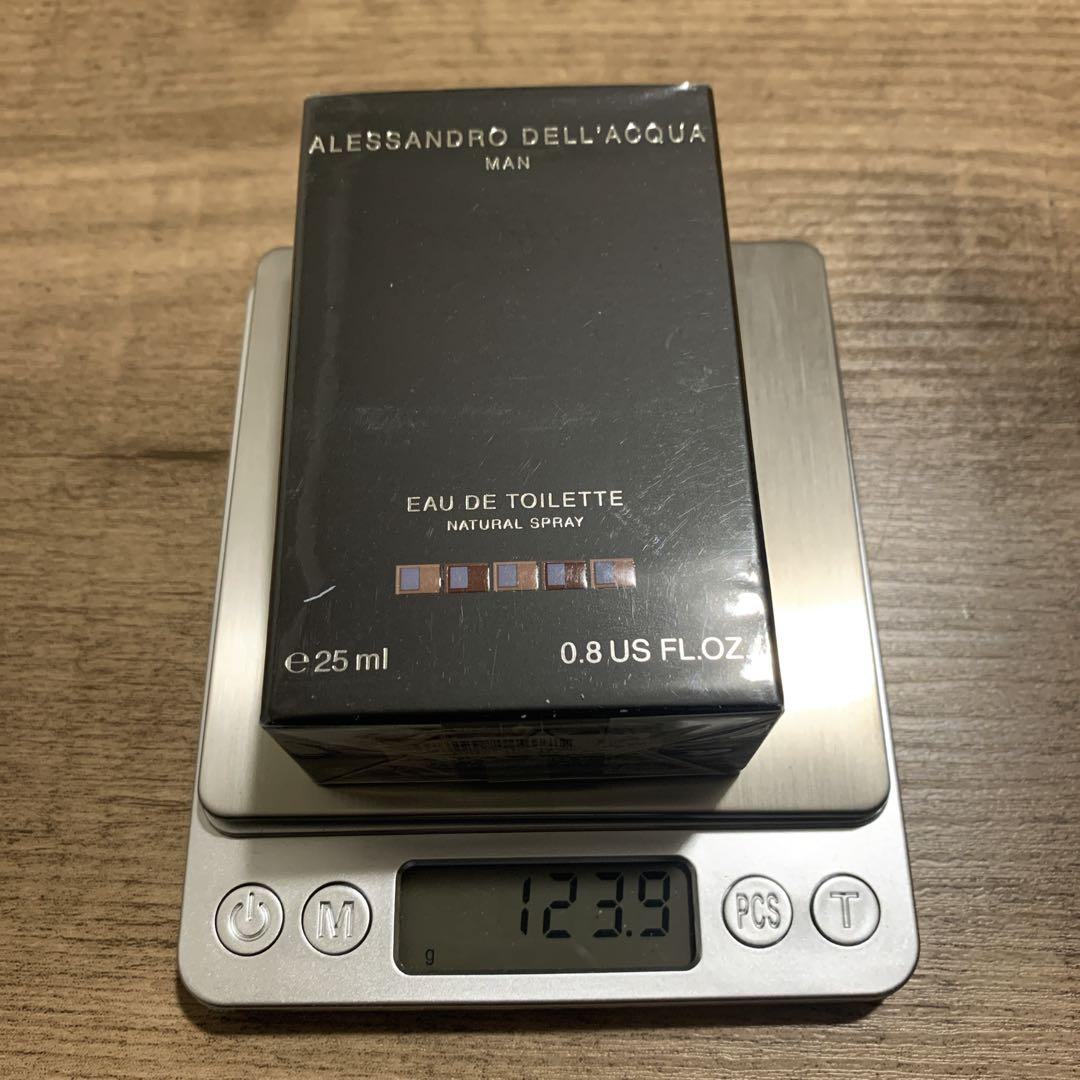 【新品未開封品】　廃盤　アレッサンドロ デラクア マン オードトワレ 25ml