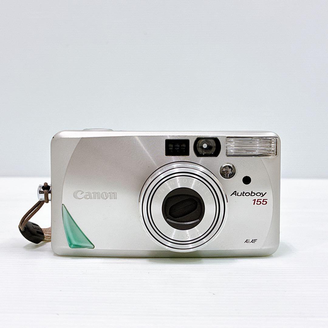 E-019【完動品】CANON Autoboy 155 フィルムカメラ
