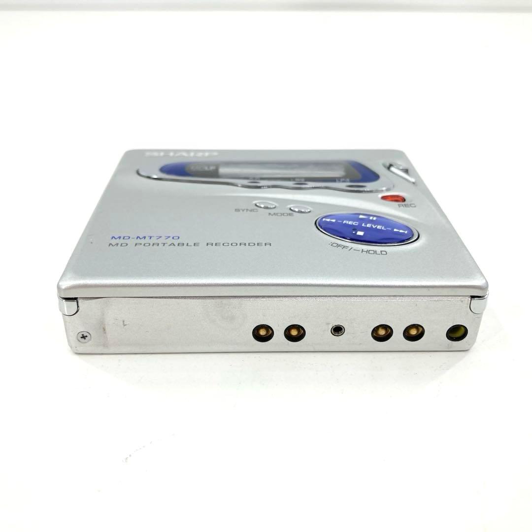 SHARP MDウォークマン MDレコーダー MD-MT770 動作確認済