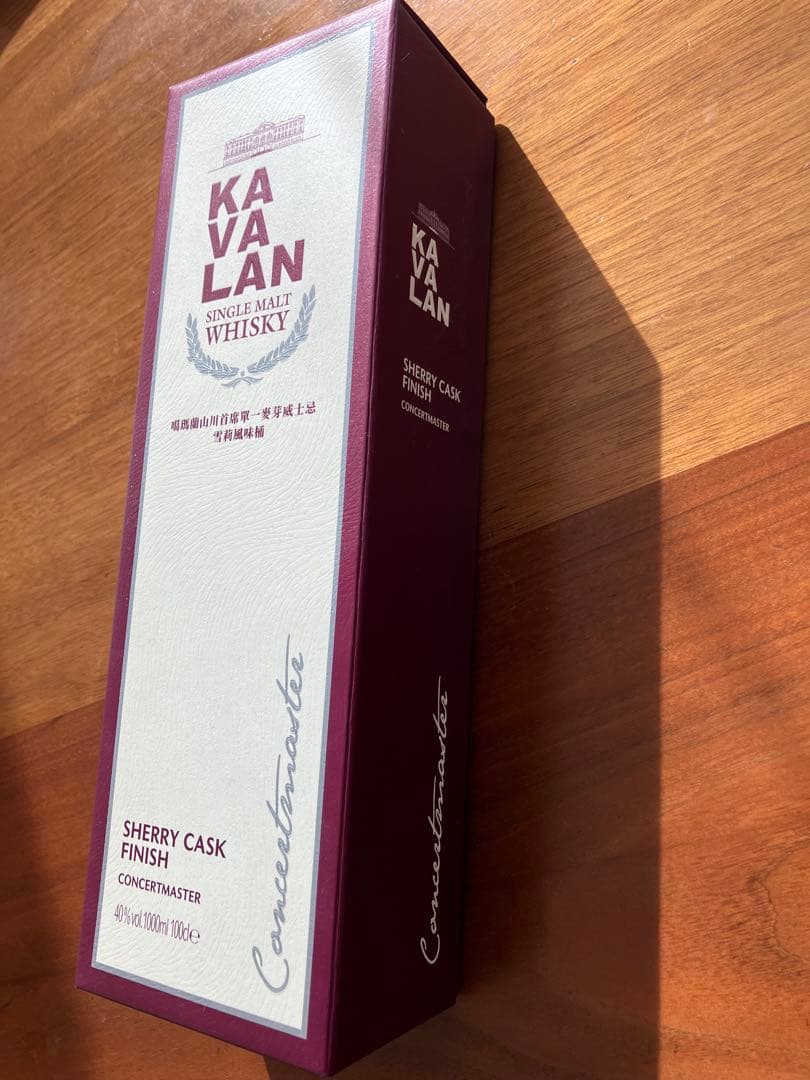 taku 　KAVALAN シングルモルトWHISKY