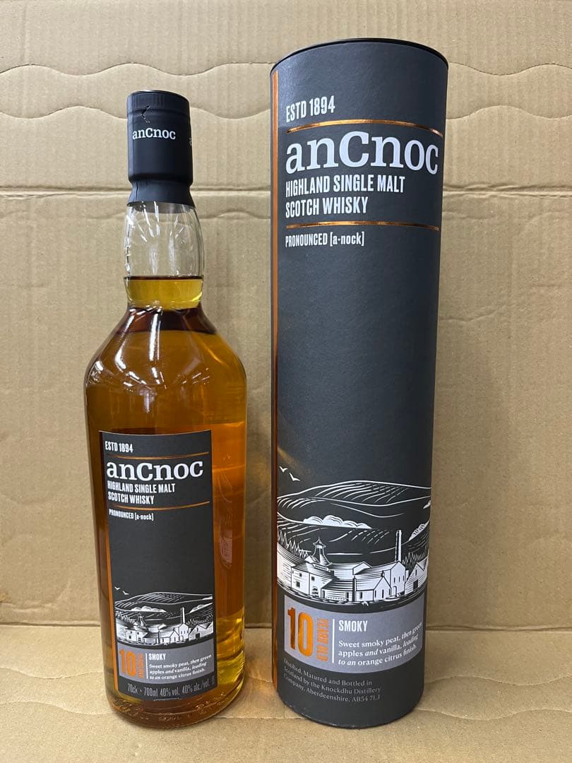 アンノック 10年 ピーテッド　40% 700ml 正規品