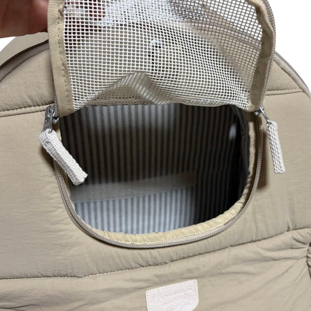 美品✨完売✨PET PARADISE ペットキャリー 3WAY ベージュ