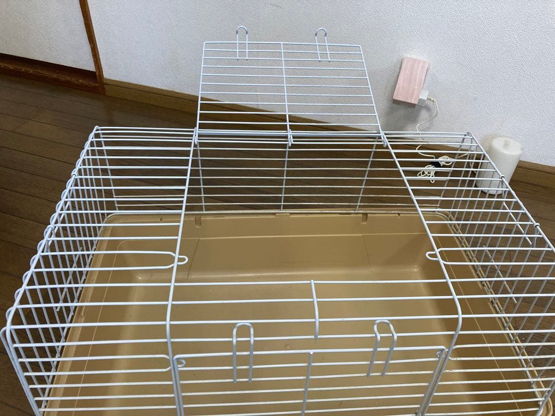 ハムスター、ハリネズミ用ケージと回し車飼育セット