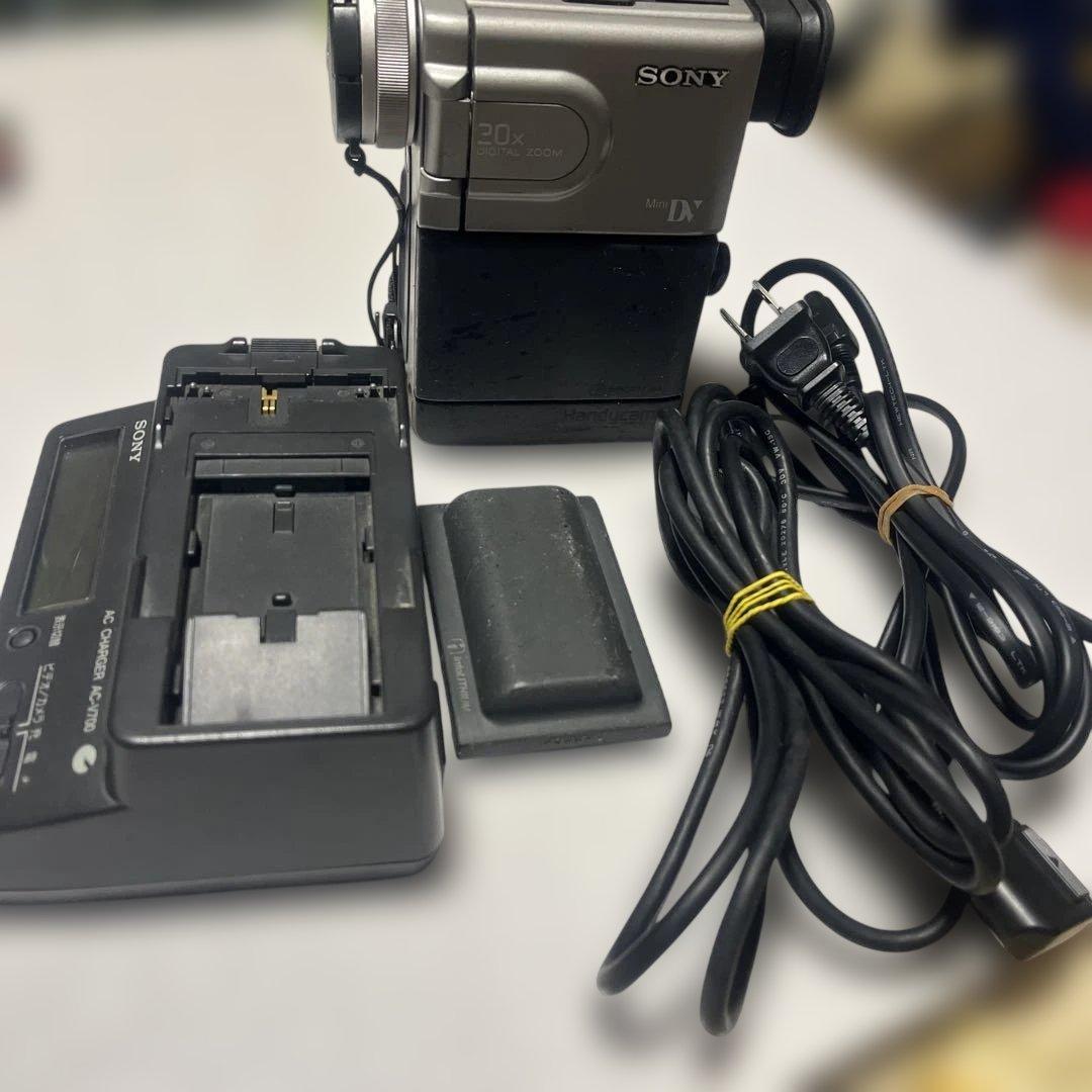 SONY HANDYCAM miniDVビデオカメラ DCR-PC7 ⑤