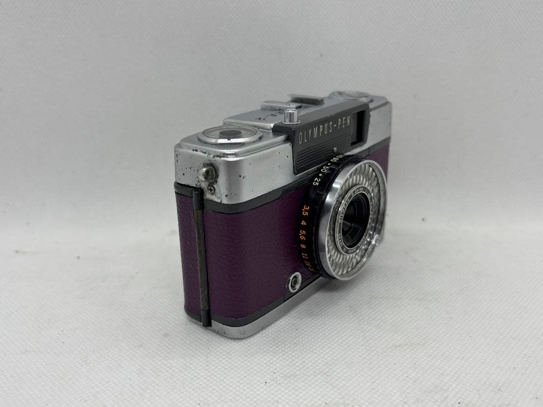 Olympus pen EE-2 D.Zuiko f3.5 28mm 大人の紫