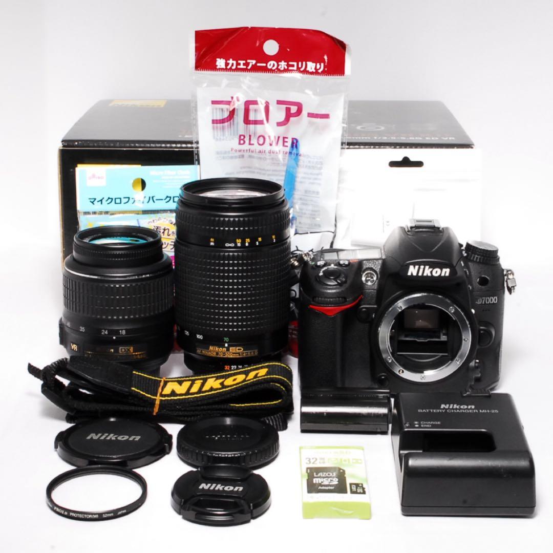 ◆すぐ使える◆Nikon D7000◆ハイアマチュア◆スマホ転送◆一眼レフカメラ