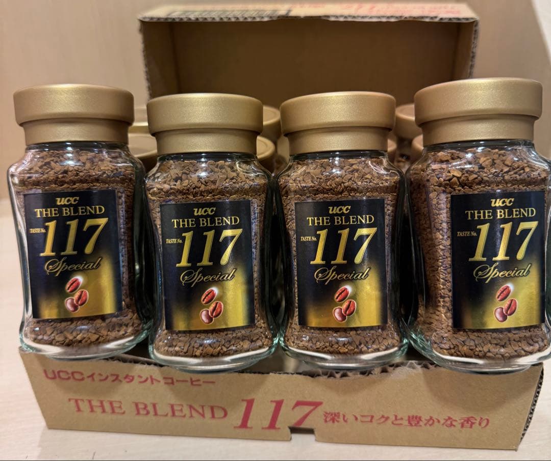 かな UCC117 瓶40g ×12本と114瓶40g ×12本