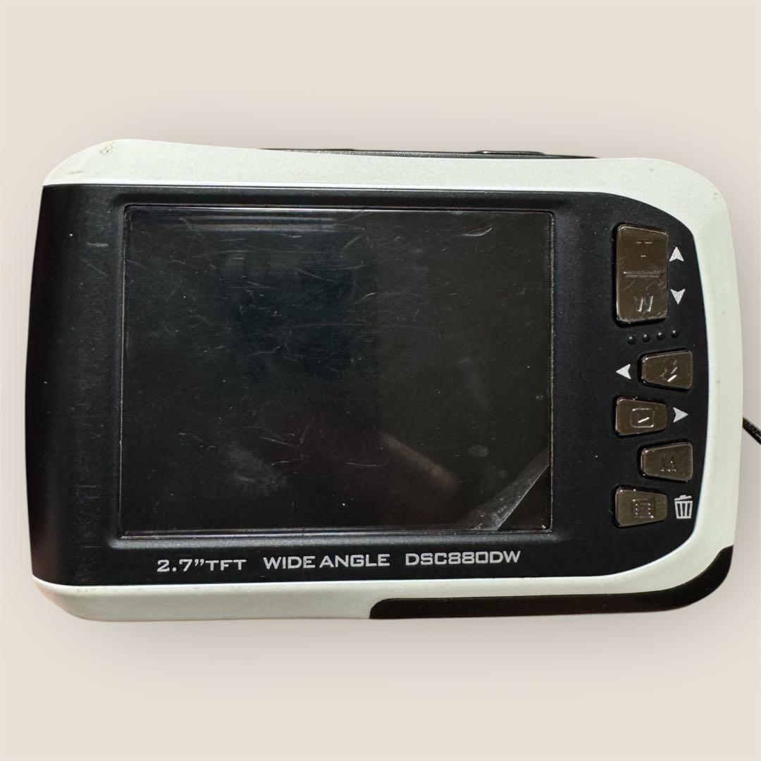 【自撮り・防水】Kenko デジタルカメラ DSC880DW デュアルモニター