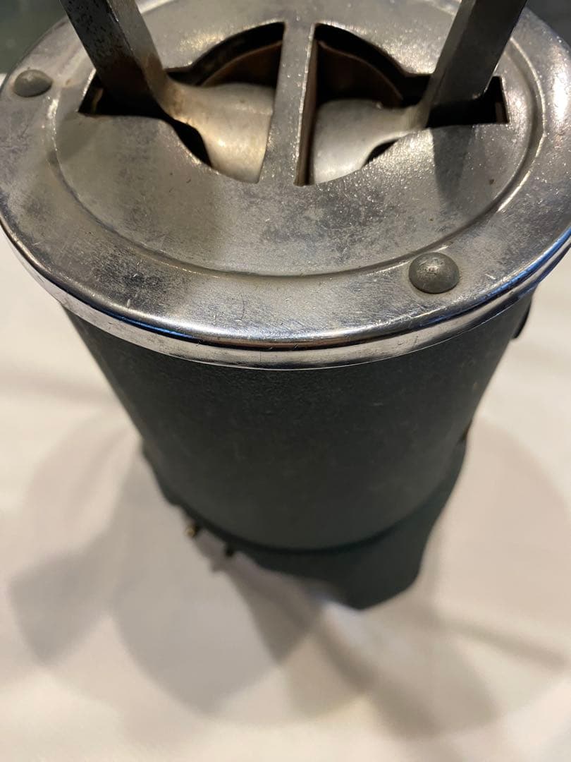 日本製 電気アイロン 緑色