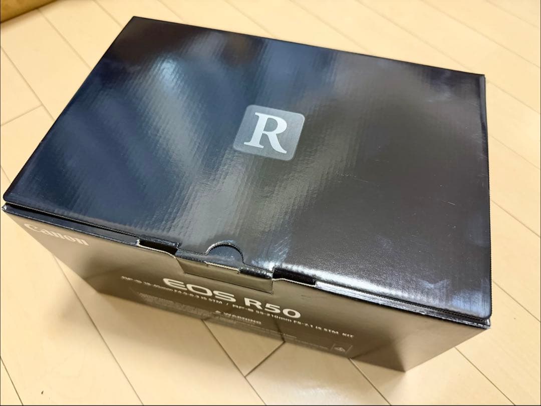 【新品未開封・保証有】Canon EOS R50 ダブルズームキット ブラック