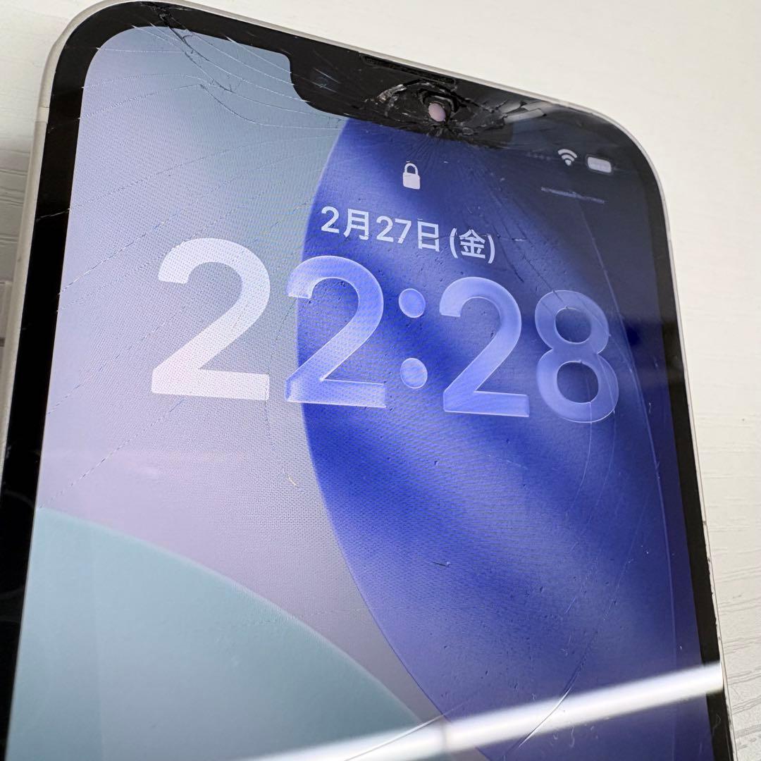 Apple iPhone 14 128GB SIMフリー 画面割れ ジャンク