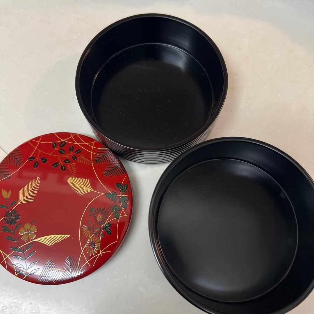 極美品　象彦の丸重/2段　象彦の箱あり（日本製）