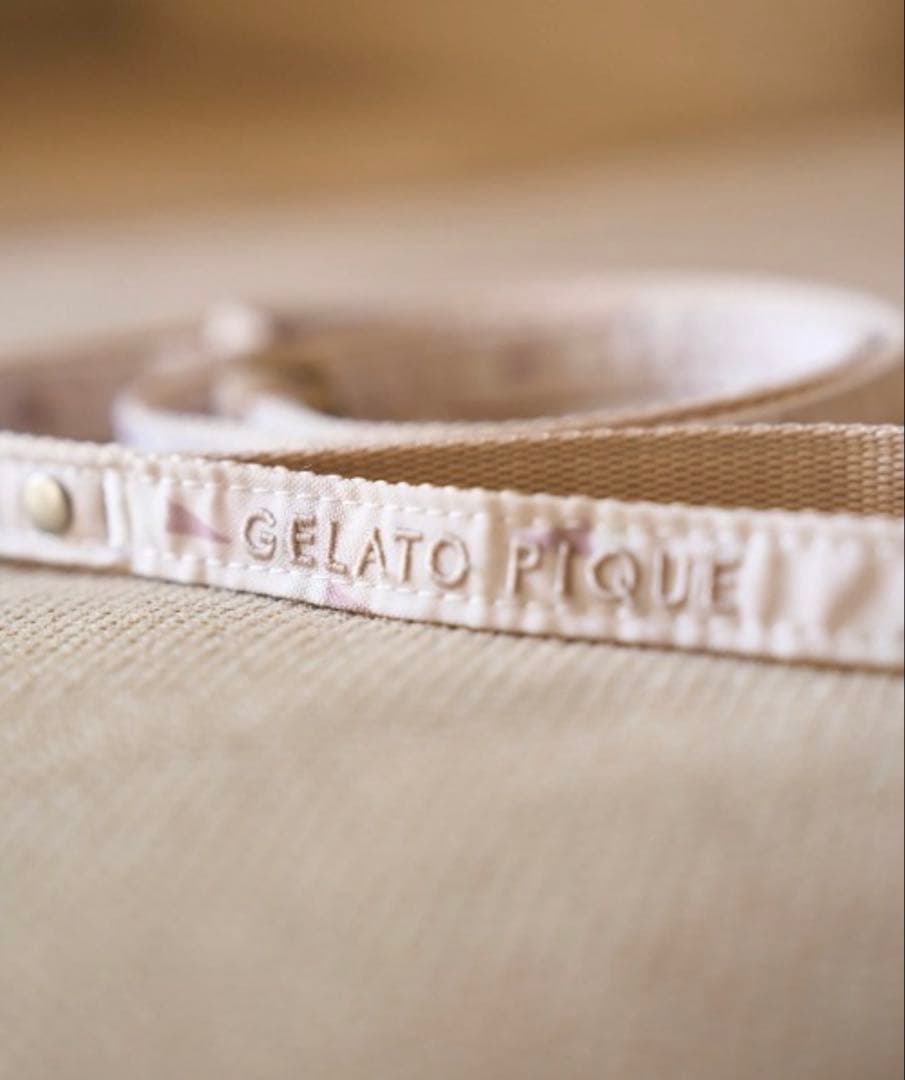 【タグ無試着のみ】gelato pique モチーフ柄ハーネス & リード 2点