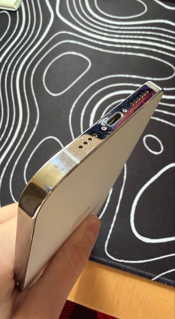 iPhone 12 Pro Max 256GB シルバー SIMフリー ケース付